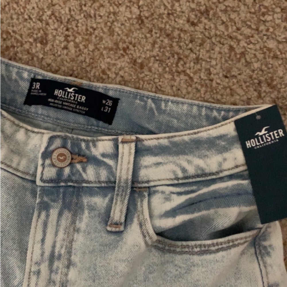 Hollister High Rise Vintage Baggy Jeans! Size 26